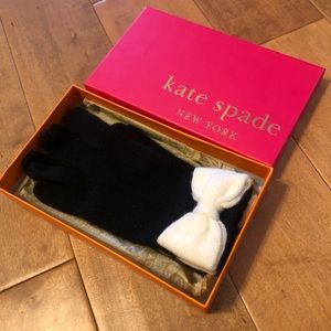 Kate Spade black gloves New w/ Box